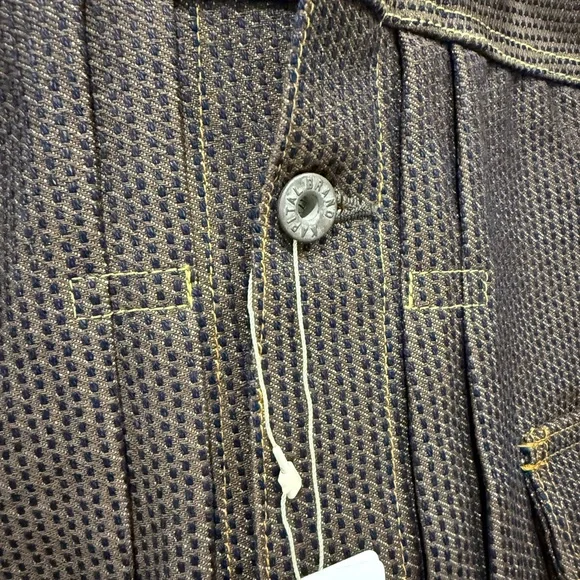 ‼️KAPITAL Men's Japan Made Denim Jacket Size 6 Boro Indigo No. 5 Jacket Coat‼️ - Picture 4 of 14